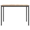 vidaXL Mesa de bar Natural 150 x 80 x 105 cm