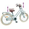 vidaXL Bicicleta Infantil 20 Polegadas para 6-11 Anos Verde Claro