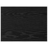 vidaXL Estante de Prateleira 4 pcs Preto 40 x 30 x 1,5 cm