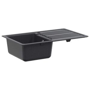 vidaXL Lava-loi&ccedil;a com escorredor Granito 76,5 cm x 46 cm x 28 cm