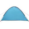 vidaXL Barraca de Camping Azul 308 x 268 x 130 cm Poliéster