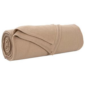 vidaXL Manta Camelo 280 x 210 cm 0.8 kg L&atilde;