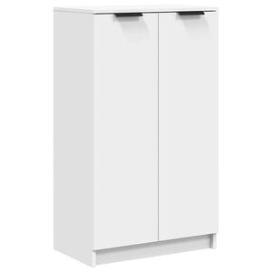 vidaXL Sapateira 59x35x100,5 cm derivados de madeira branco