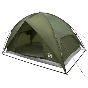 vidaXL Tenda de Camping com Capa de Chuva Imperme&aacute;vel 4 pessoa