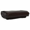 vidaXL Lona 650g / m&sup2; Castanho 1,5 x 10 m Lona com revestimento em PVC