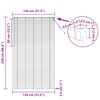 vidaXL Persianas venecianas Manual Branco 220 x 130 cm Alum&iacute;nio