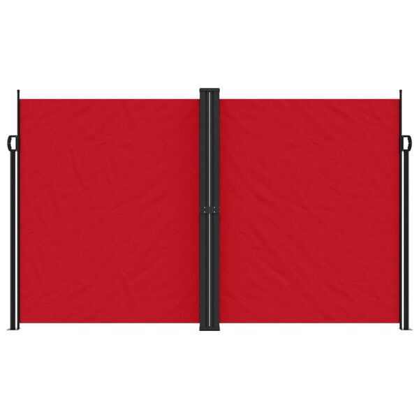 vidaXL Toldo lateral retr&aacute;til 200x600 cm vermelho
