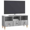 vidaXL Gabinete para TV Sonoma cinza 102 x 34,5 x 50 cm