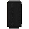 vidaXL Buffet Carvalho Preto 80 x 40 x 75 cm Madeira processada