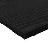 vidaXL Estante de Prateleira 4 pcs Preto 60 x 30 x 1,5 cm