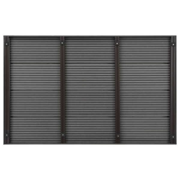 vidaXL Estrado para chuveiro solar/escada de piscina em WPC