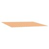 vidaXL Tecido de substitui&ccedil;&atilde;o para toldo Multicolor 600 &times; 300 cm