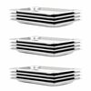 vidaXL Recipientes gastronorm 12 pcs GN 1/3 20 mm a&ccedil;o inoxid&aacute;vel