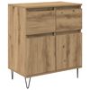 vidaXL Buffet Carvalho Artesanal 60 x 35 x 70 cm