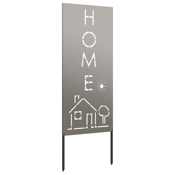 vidaXL Tela de Privacidade para Jardim Ferro Enferrujado 50 x 140 cm