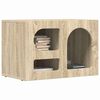 vidaXL Gabinete para TV Carvalho Sonoma 60 x 35 x 40 cm