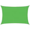 vidaXL Para-sol estilo vela 160 g/m&sup2; 2,5x3,5 m PEAD verde-claro