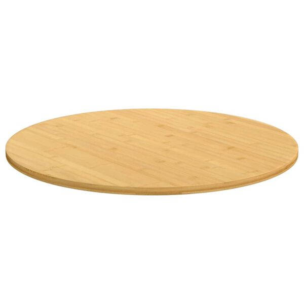 vidaXL Tampo de mesa &Oslash;90x1,5 cm bambu