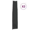 vidaXL Capas para guarda-sol de jardim 2 pcs 170x35/32 cm oxford 420D