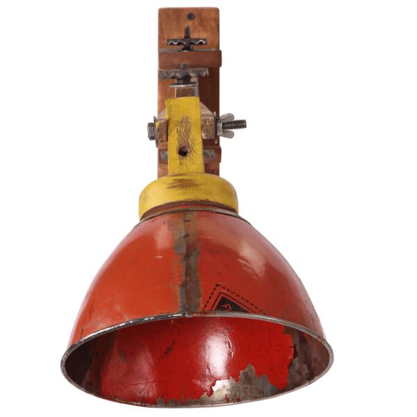 vidaXL Candeeiro de parede 25 W E27 multicolorido