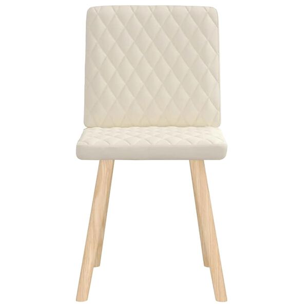 vidaXL Cadeiras de jantar 2 pcs linho