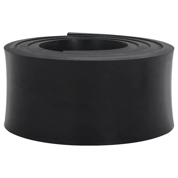 vidaXL Borda de borracha para limpa-neves 250x15x2 cm preto
