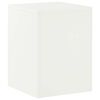 vidaXL Suporte para Plantas Branco 30 x 30 x 40 cm A&ccedil;o