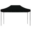 vidaXL Tenda para festas pop-up dobr&aacute;vel 440x292x315 cm preto