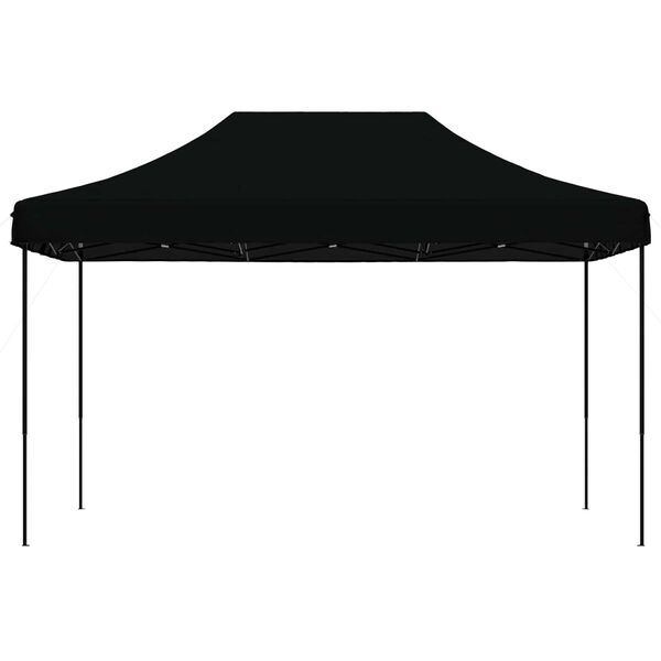 vidaXL Tenda para festas pop-up dobr&aacute;vel 440x292x315 cm preto