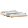 vidaXL Estrutura da Cama Castanho 160 x 210 cm