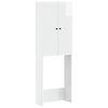 vidaXL Arm&aacute;rio de banheiro EDE Branco Brilhante 66 x 25,5 x 190 cm