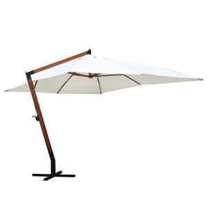 vidaXL Guarda-sol 300 x 400 cm branco