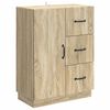 vidaXL Buffet Carvalho Sonoma 66 x 34,5 x 87 cm Derivados de Madeira