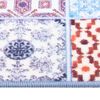 vidaXL Tapete/passadeira 80x150 cm mosaicos