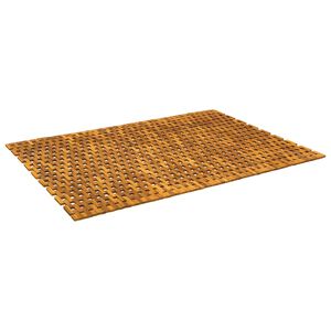 vidaXL Tapetes de banho Natural 105 x 160 cm Madeira S&oacute;lida de Ac&aacute;cia
