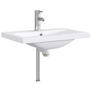 vidaXL Cub&iacute;culo de Banheiro Cromo 61 x 40 x 16,5 cm Metal
