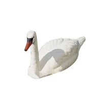 Ubbink Ornamento para lago de jardim cisne branco plástico