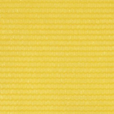 vidaXL Tela de varanda 120x300 cm PEAD amarelo