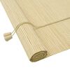 vidaXL Estores de rolo Natural 40 x 160 cm Bambu