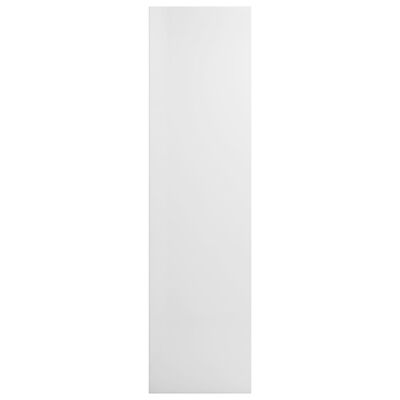 vidaXL Estante/móvel de TV 36x30x143 cm contraplacado branco brilhante