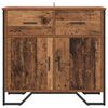 vidaXL Buffet com gaveta Madeira antiga 79,5 x 35,5 x 74,5 cm