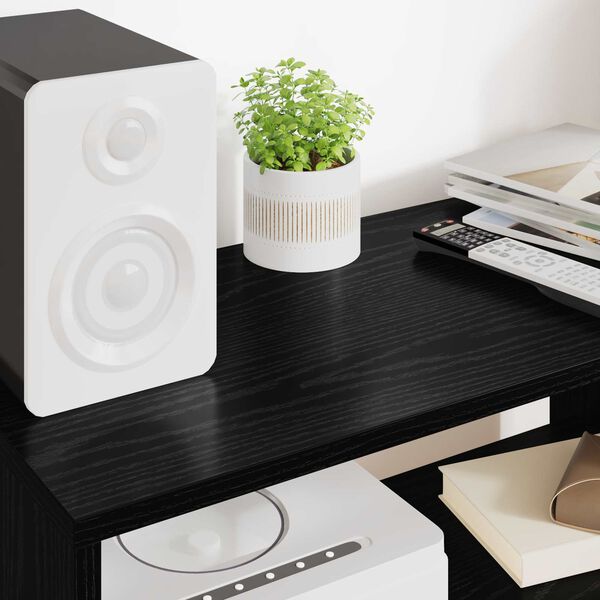 vidaXL Gabinete para TV Carvalho Preto 60 x 30 x 40 cm