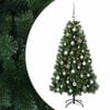 vidaXL &Aacute;rvore de Natal artificial com bolas 120 cm 150 LED