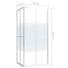vidaXL Cabine de duche ESG 90x70x180 cm