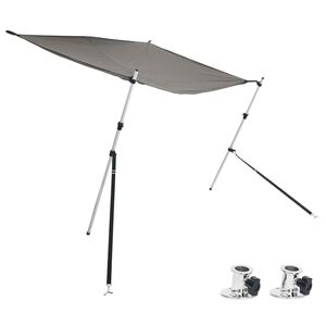 vidaXL Conj. extens&atilde;o de toldo em T 174x205x (115-194) cm antracite