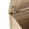 vidaXL Caixa de arruma&ccedil;&atilde;o com tampa RANA 100x49x54 cm pinho maci&ccedil;o