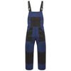 vidaXL Macac&atilde;o com peitilho para homem tamanho XL azul