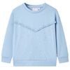 Sweatshirt para crian&ccedil;a azul 104