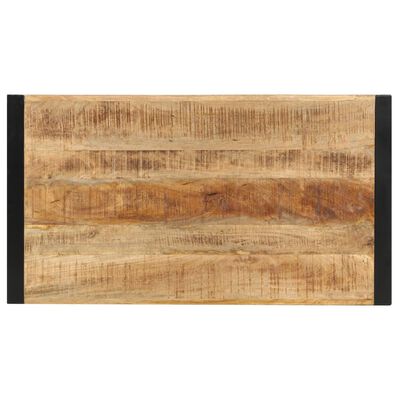vidaXL Mesa de bar 110x60x110 cm madeira de mangueira maciça
