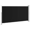 vidaXL Toldo lateral para p&aacute;tio/terra&ccedil;o 160 x 300 cm preto